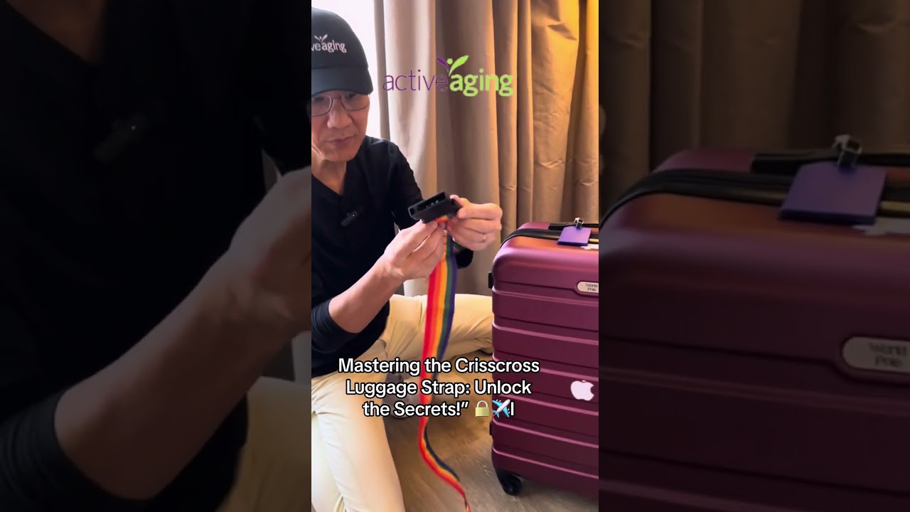 Mastering the Crisscross Luggage Strap: Unlock the Secrets!” 🔒✈️