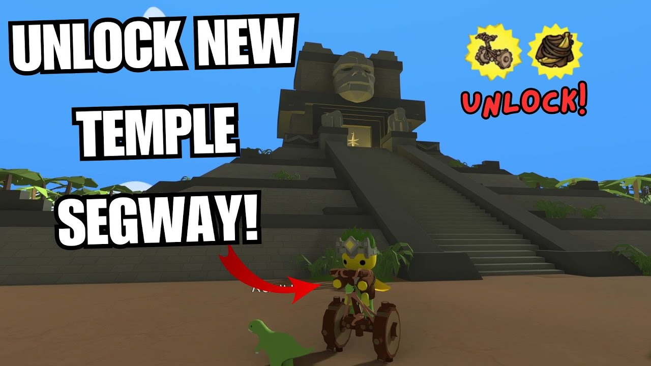 UNLOCK TEMPLE SEGWAY! UNLOCK GOLDEN BANANA TOP! NEW JUNGLE TEMPLE! - Wobbly Life Holiday Update 2024