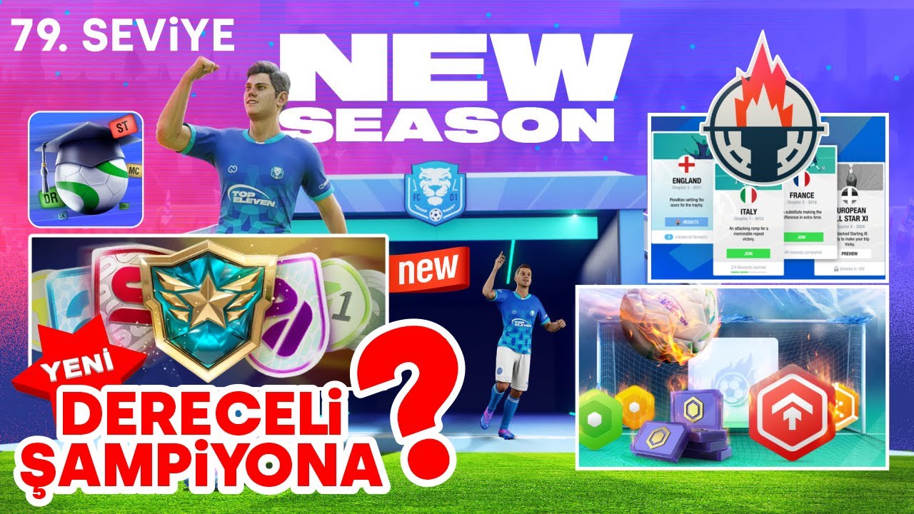 Yeni Dereceli Şampiyona, Avrupa Macerası, Alt Yapı Seçmeleri, 79. Seviye Rakipleri #topeleven
