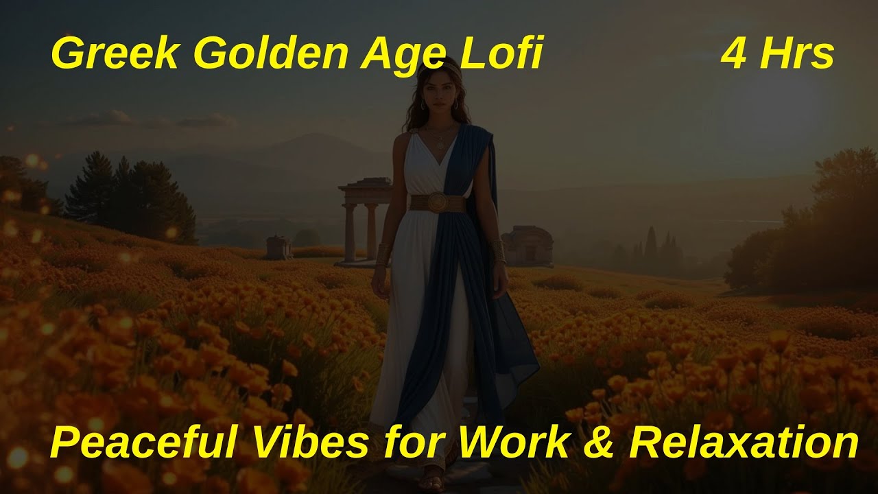 Chill Ancient Greek Music - Peaceful Vibes for Work & Relaxation | 4 Hrs