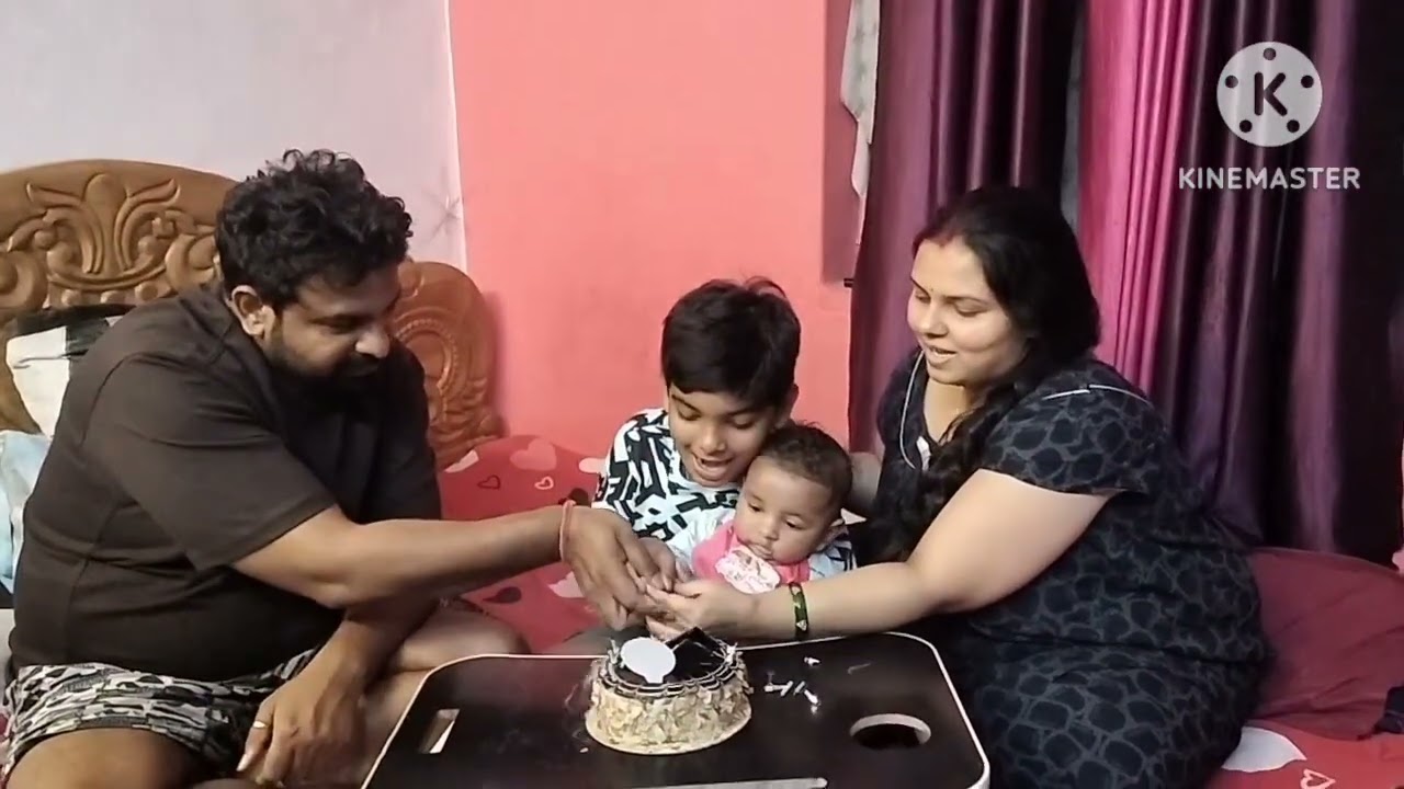 मेरे छोटे बेटे डुग्गू बाबू का फिफ्थ मंथ बर्थडे सेलिब्रेशन