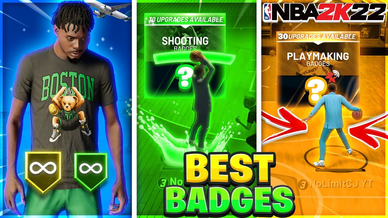 BEST SHOOTING & PLAYMAKING BADGES ON NBA 2K22 CURRENT GEN! RANKING EACH BADGE ON NBA 2K22!