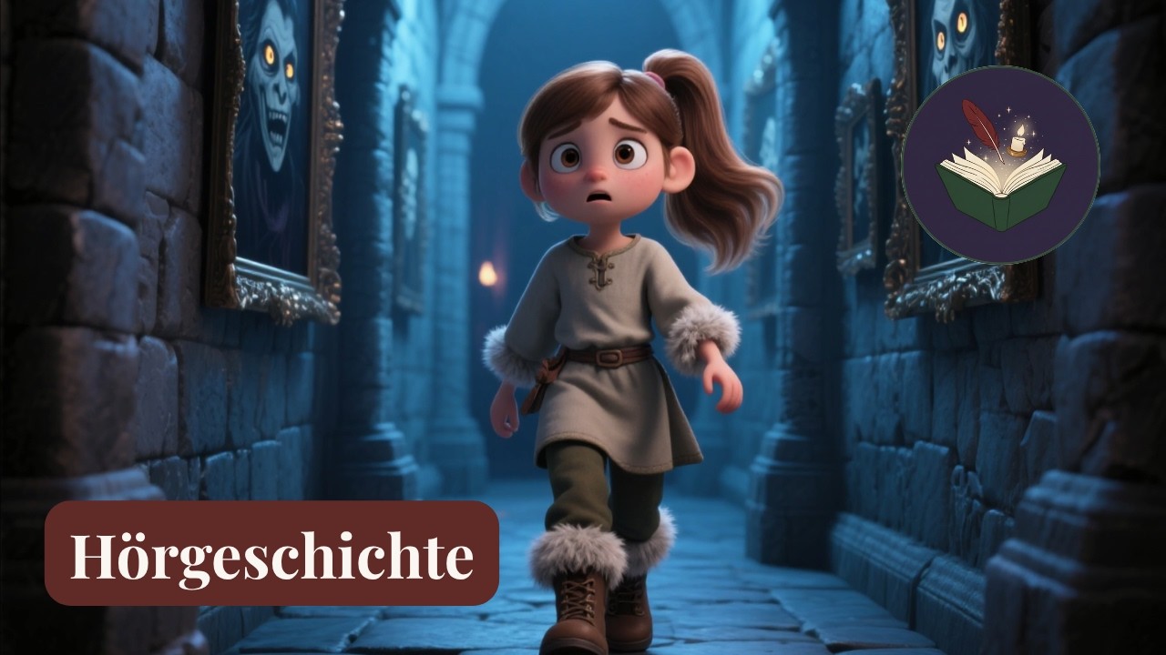 Das Schloss der lebenden Gemälde – Eine Grusel-Hörgeschichte mit Bildern