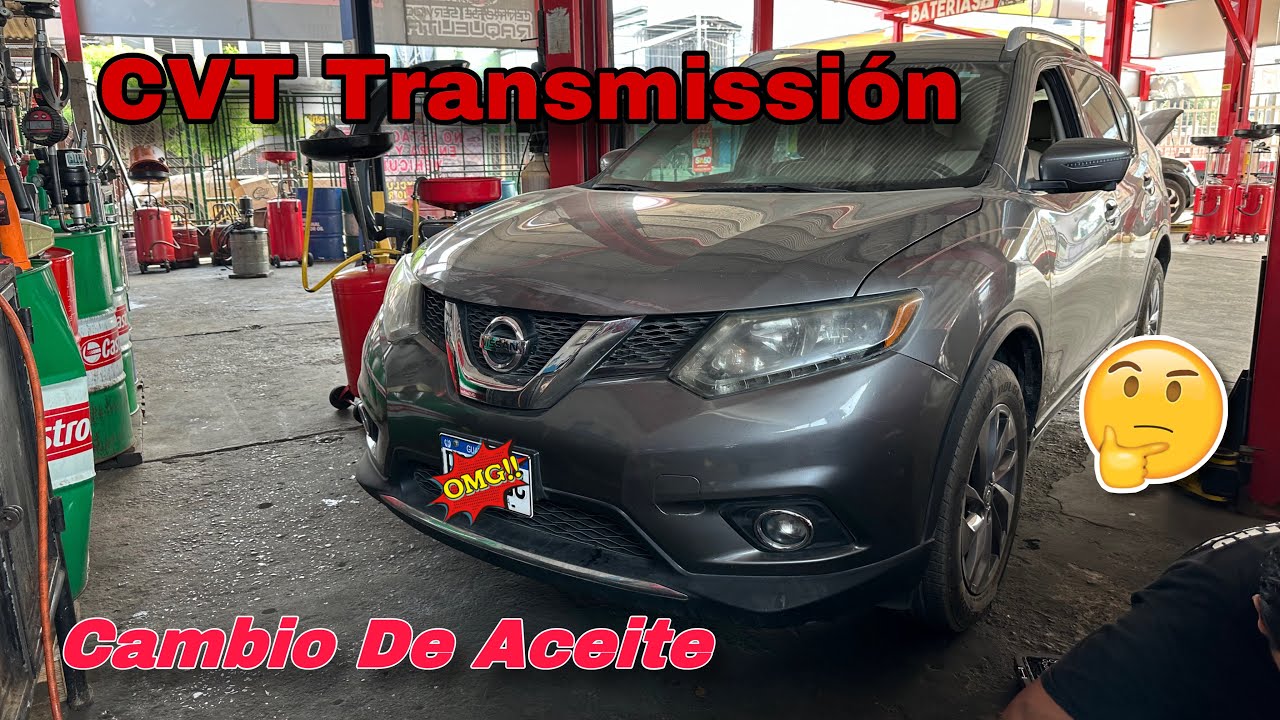 💥¡Mantén tu Nissan Rogue en marcha! Tutorial de cambio de aceite de transmisión CVT 2015🚗