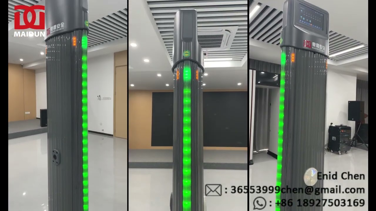 The 5-Zone, Single-Panel Metal Detector for Corporate & Sensitive Areas 