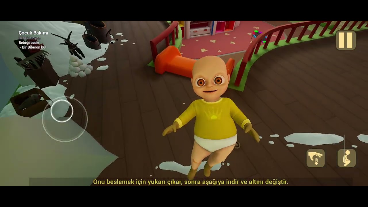Korkunç bebek oynuyorum pt 1