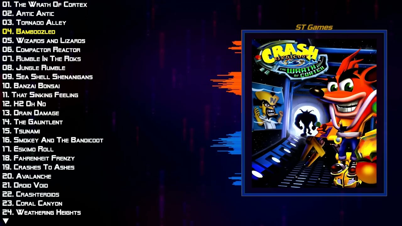 Crash Bandicoot: The Wrath of Cortex Original Soundtrack ( OST ) Full