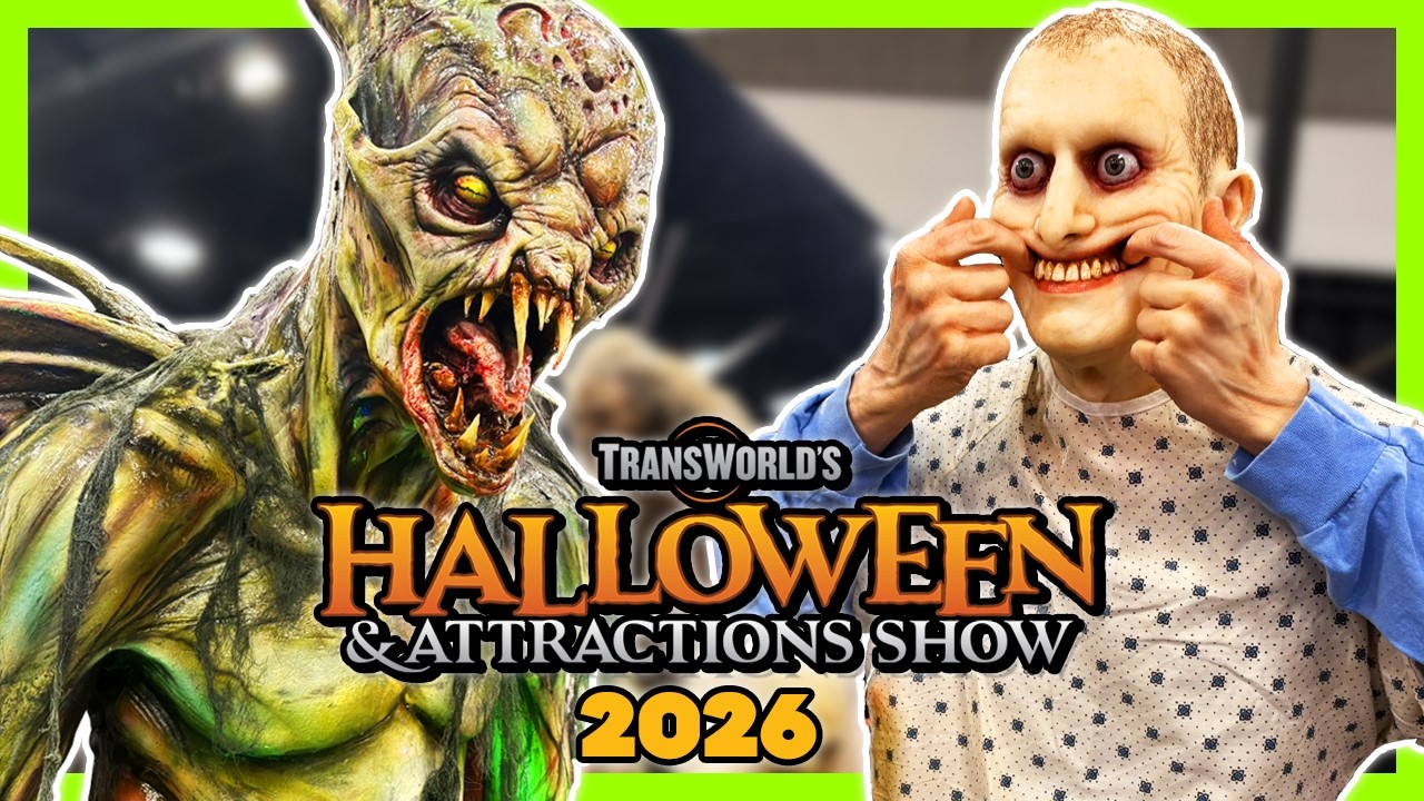 TRANSWORLD 2026 Halloween Show FULL WALKTHROUGH! | World's Biggest Haunted House Tradeshow