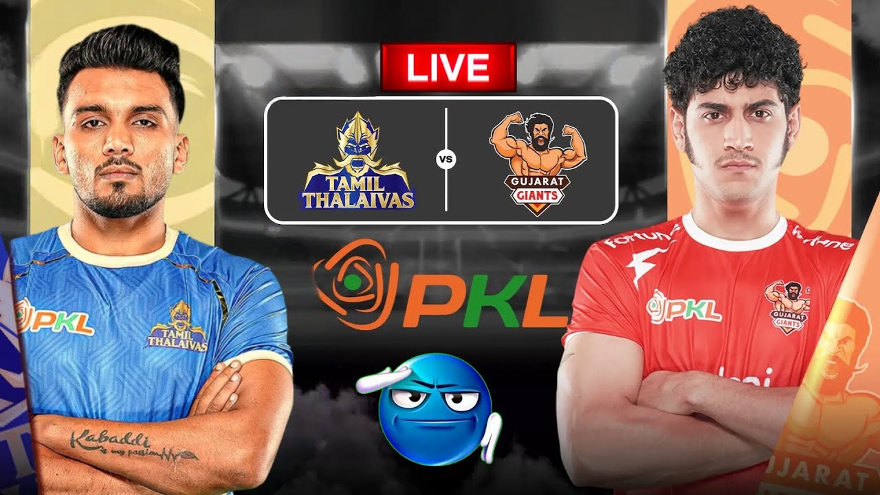 Tamil Thalaivas VS Gujarat Giants ! Will Thalaivas Win ? ! PKL Live Score & Commentary ! In Tamil