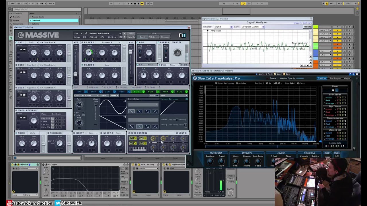 Native Instruments Massive Tutorial 19 - SC or Sidechain Modulation
