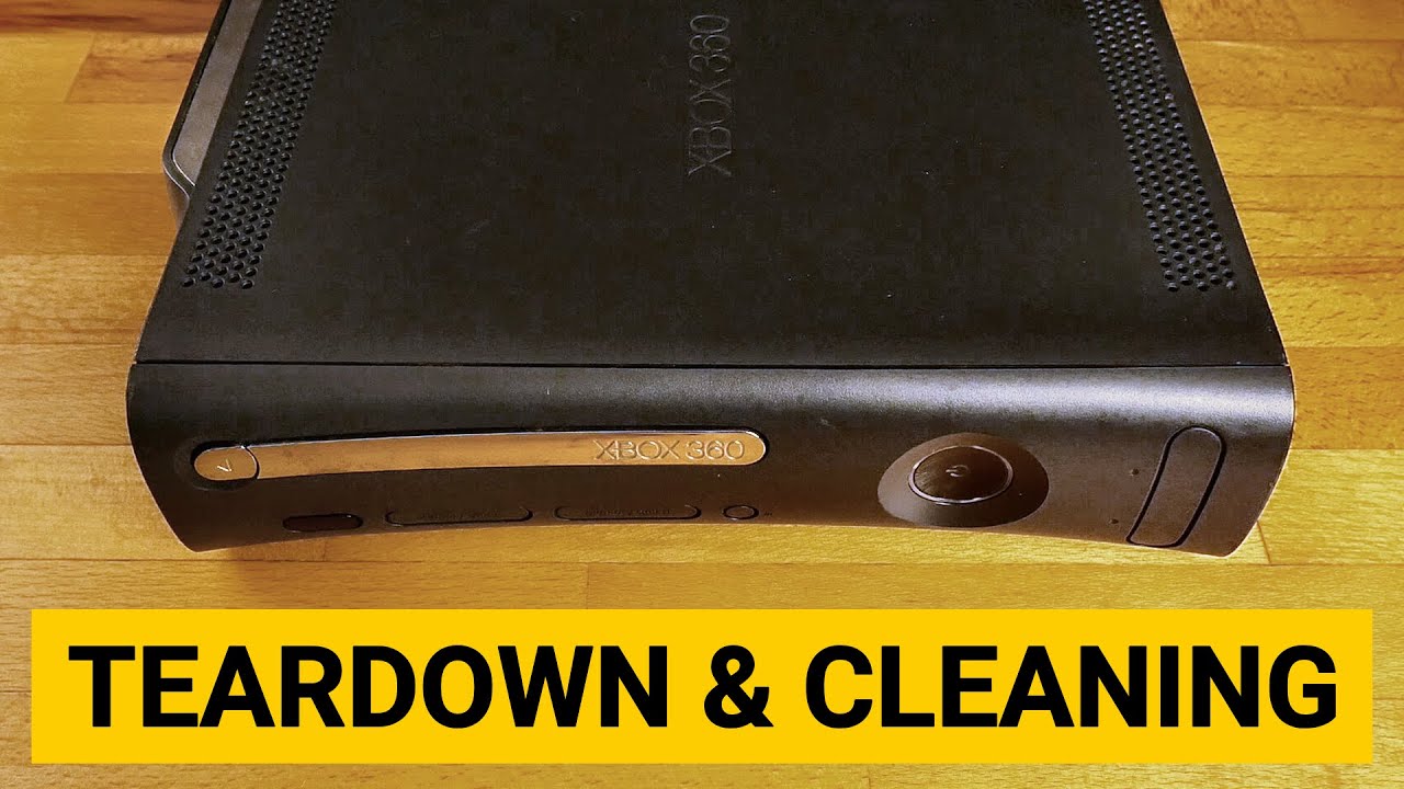 XBOX 360 Elite Teardown & Cleaning