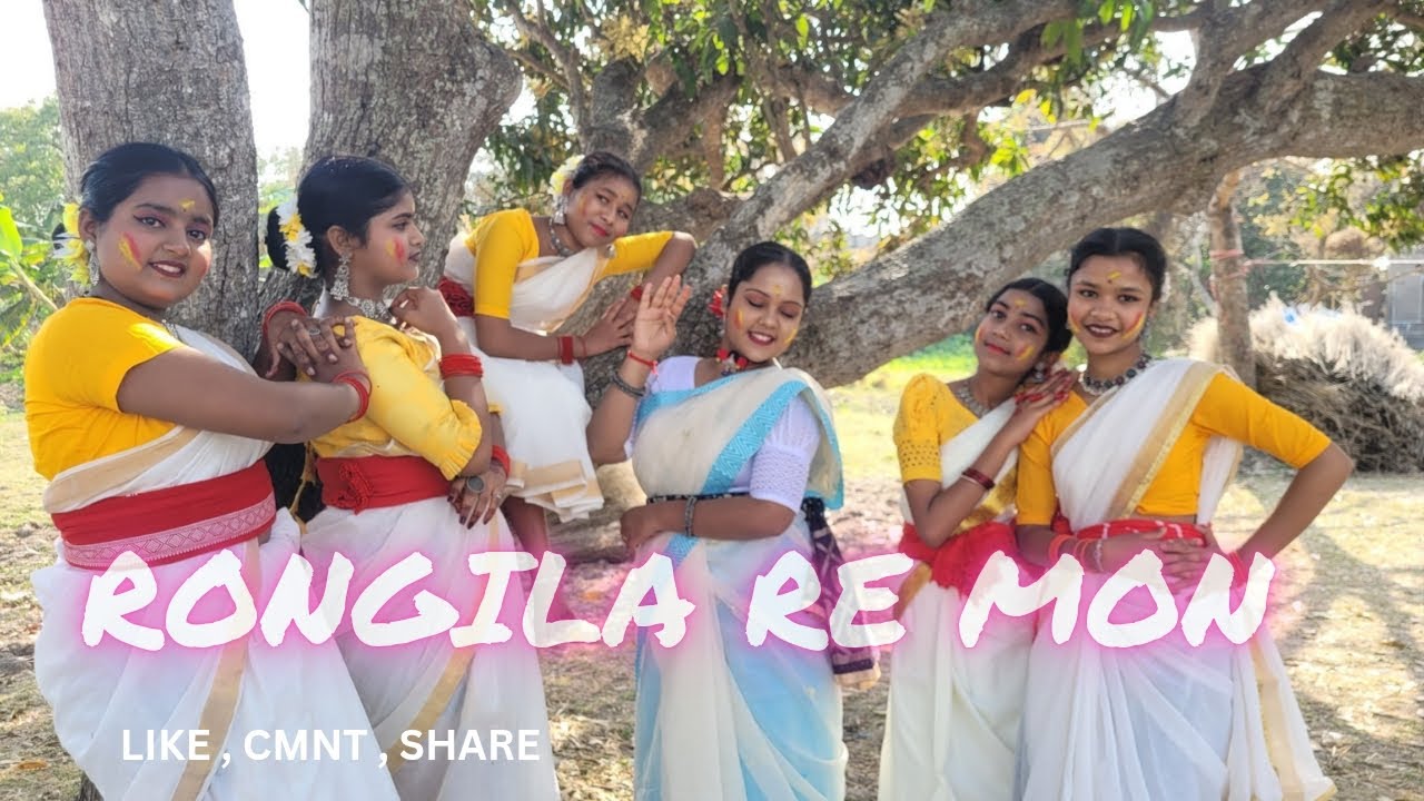 Rongila Re Mon | রঙ্গিলা রে মন | Holi Special Dance | Basanta Utshav