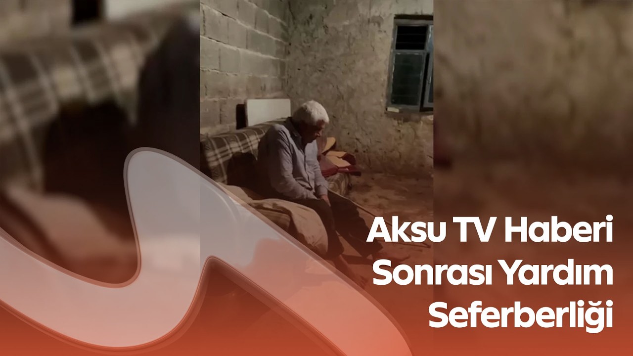Aksu TV Haberi Sonrası Yardım Seferberliği! Andırın’da Engelli Vatandaşa Yeni Ev