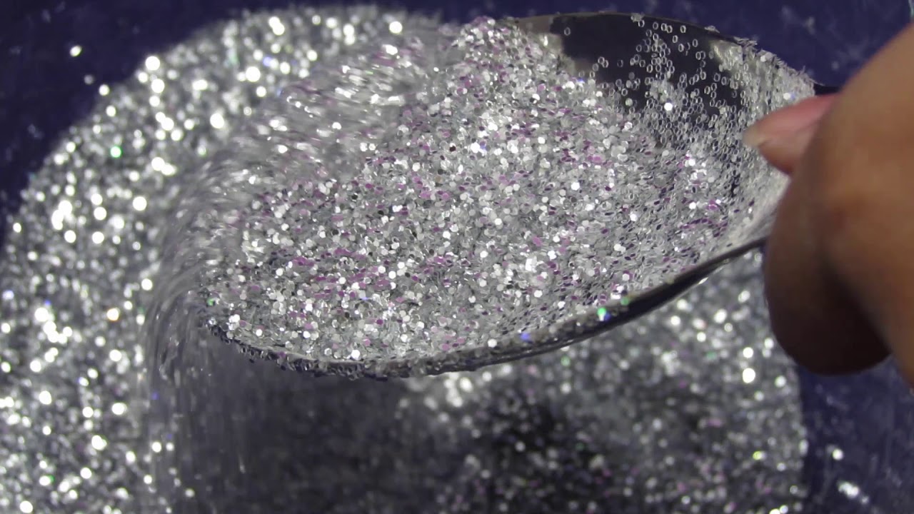 Glitter Mixing/Pouring ASMR (No Talking)