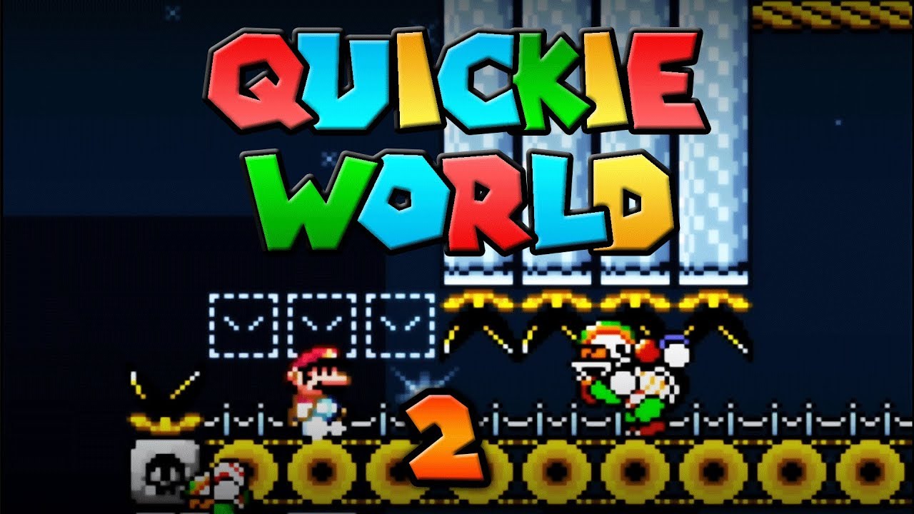 SUCH A FUN HACK! - Quickie World [2] - Super Mario World ROM Hacks with Oshikorosu.