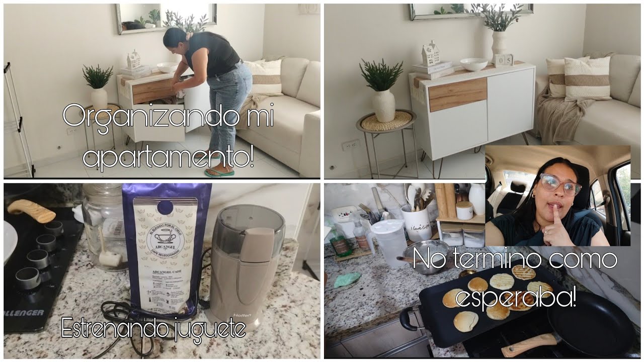 ASI ORGANIZO Y DECORO MI APARTAMENTO PEQUEÑO 🛋️ ESTE  VLOGS  NO TERMINO COMO ESPERABA🥴 #vlogsdiarios