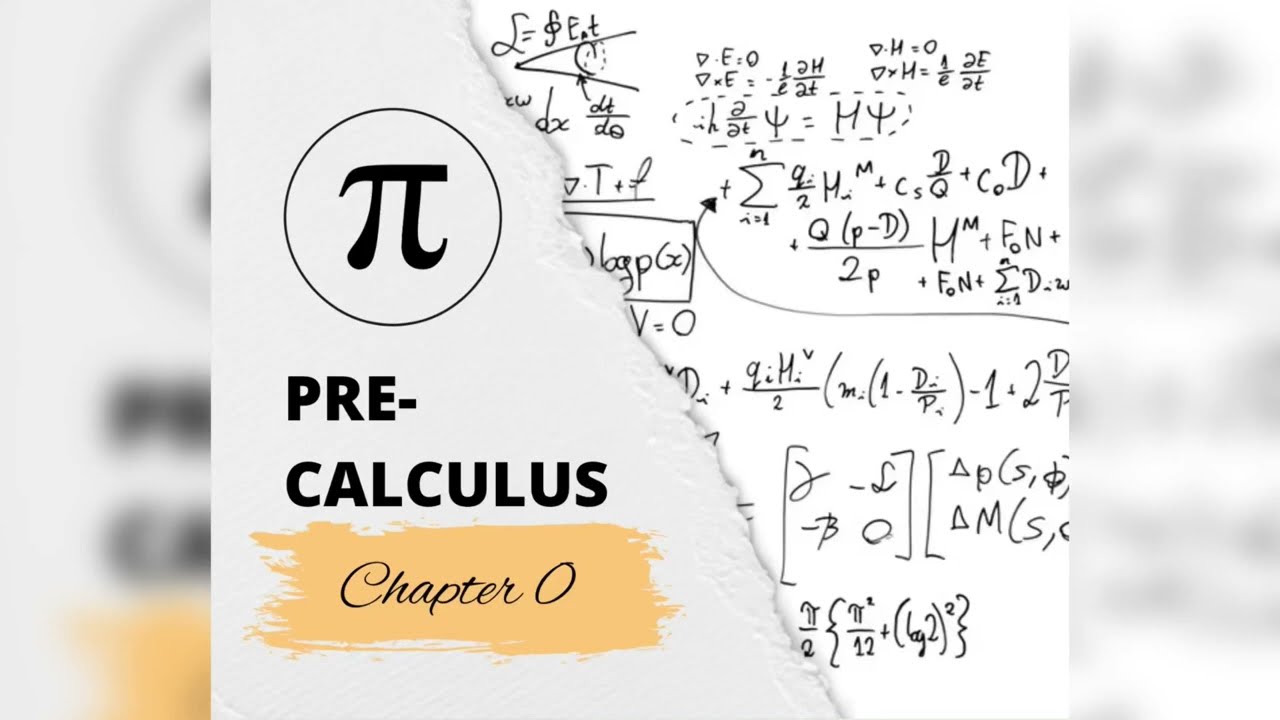 مقدمة عن تمهيدي حسبان || pre-calculus (chapter 0)