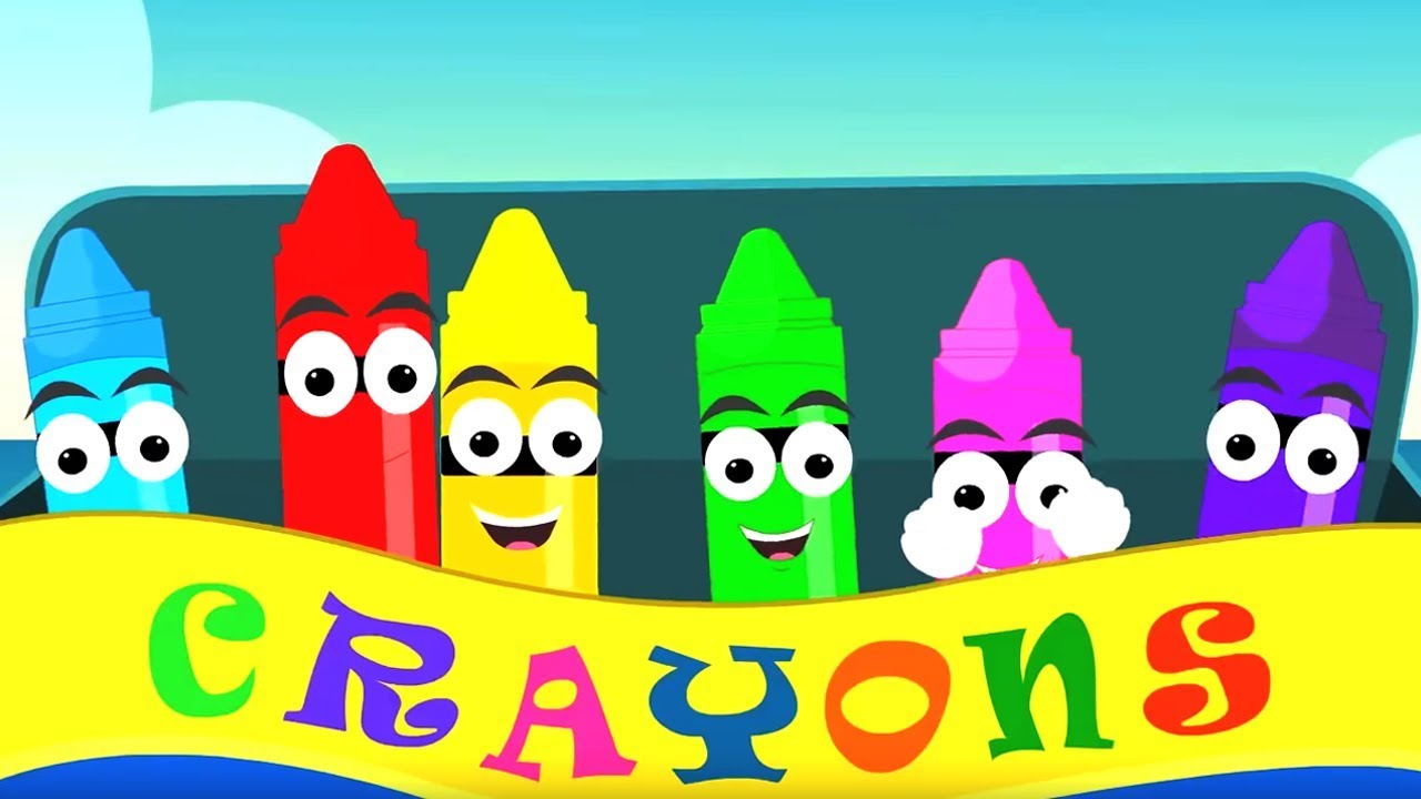 Buntstifte Farbe Lied | lerne Namen von Farben | Farbenlied in Deutsch | Crayons Color Song