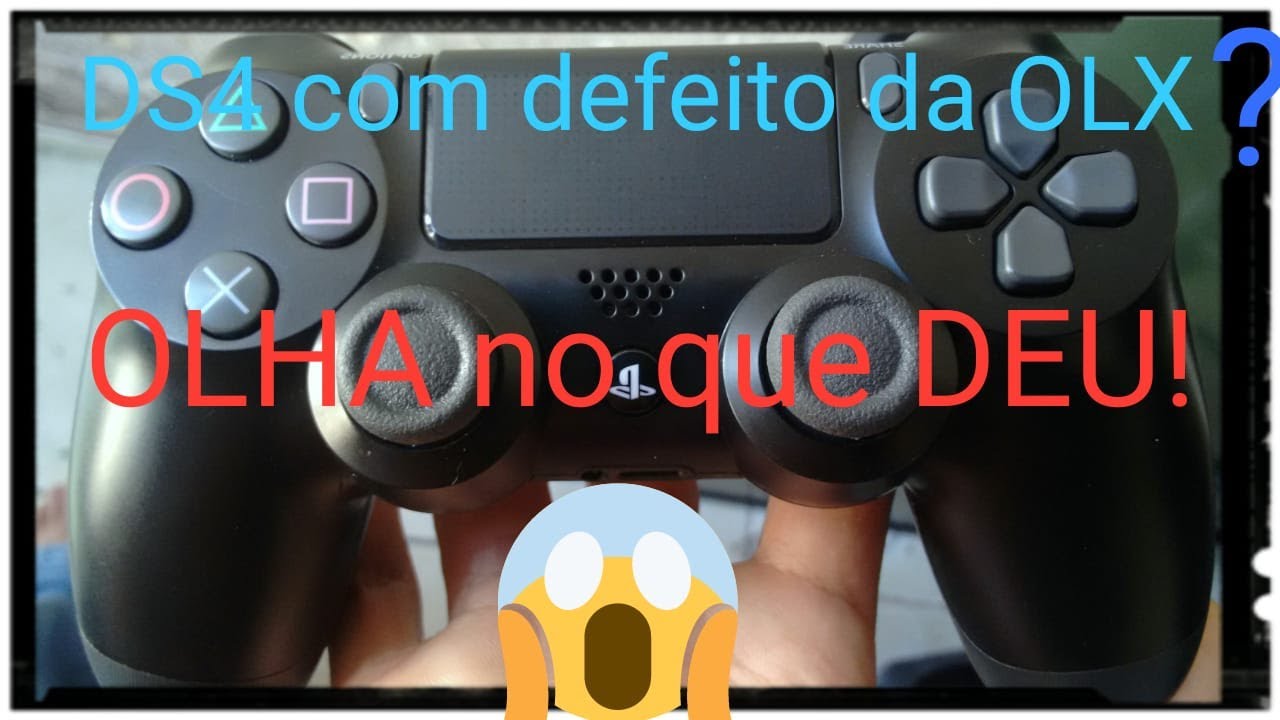 Controle PS4 (DS4) -  defeito da OLX por R$70.