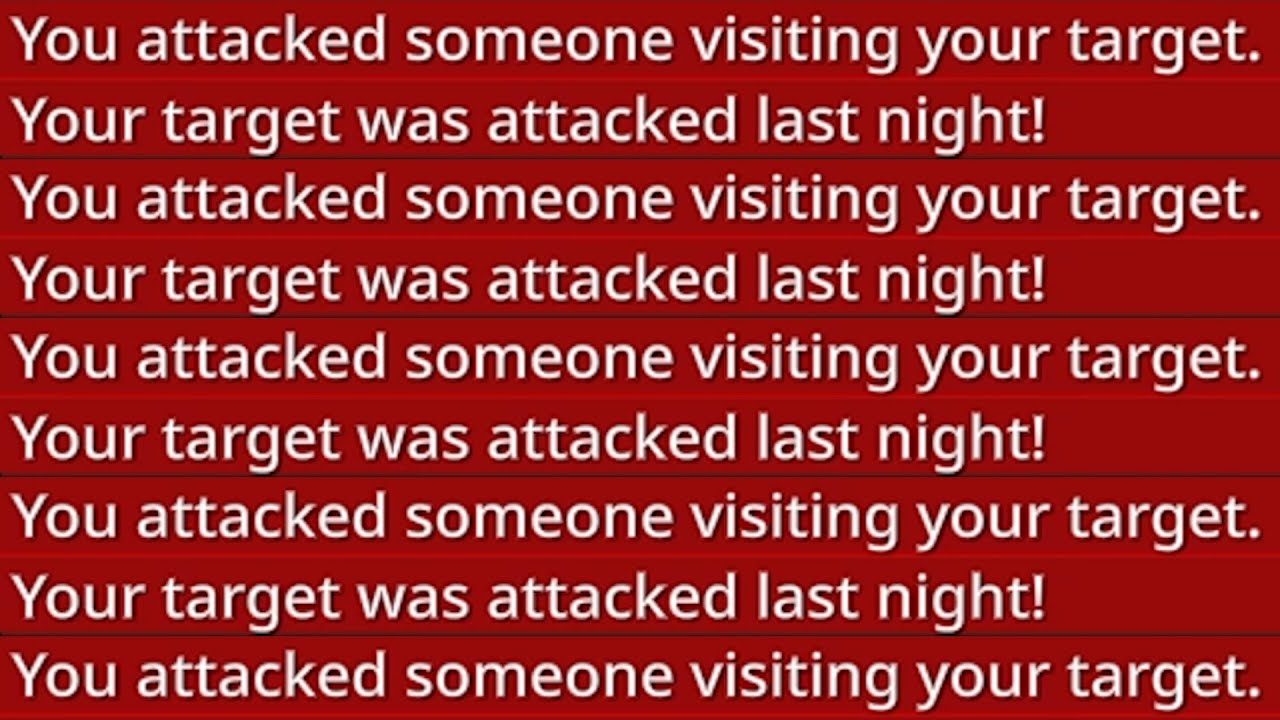 When the Crusader can't stop attacking people...