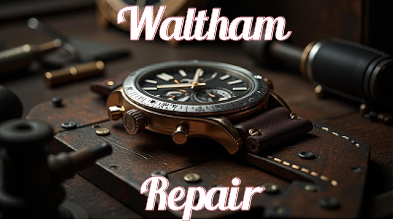 Waltham Watch Repair, bad camera but fixed it at the end lol.  Posting it anyways :)