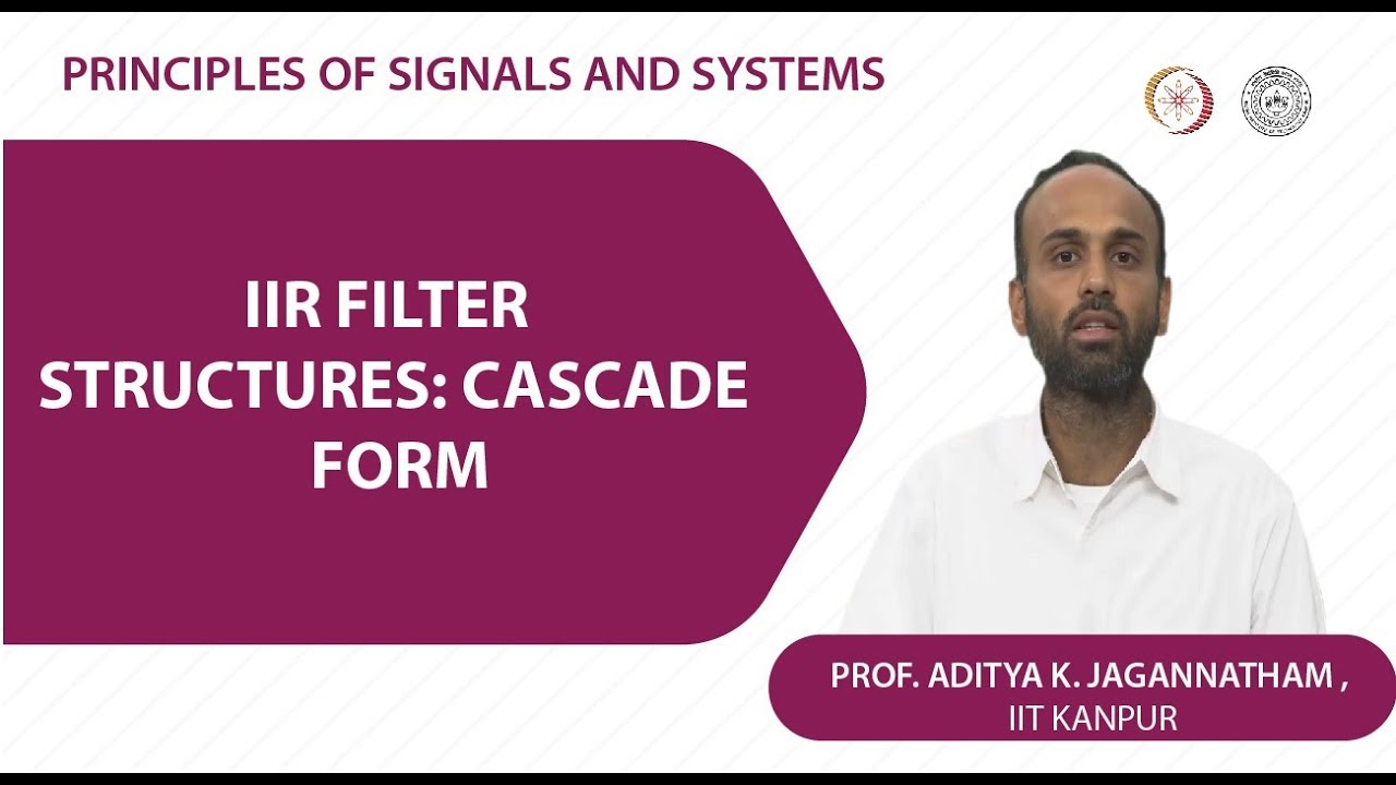IIR Filter Structures: Cascade Form