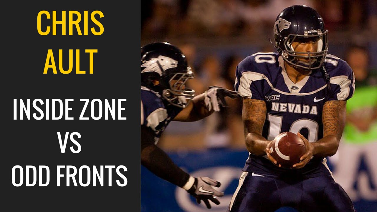 Inside Zone Basics vs Odd Front - Chris Ault