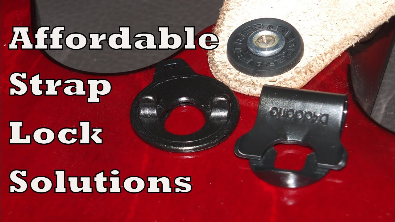 Affordable Strap Lock Solutions Comparison - D'Addario vs Dunlop vs Fender