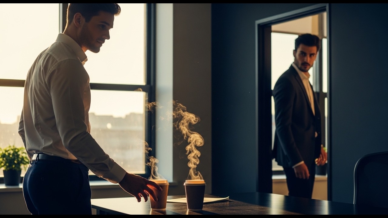 He Ordered Two Coffees Every Morning — Left One on My Desk Before I Got In | Gay Romance
