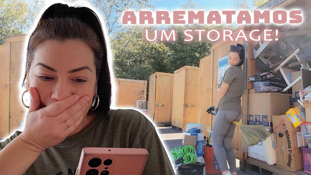 FIZEMOS UMA LOUCURA 😬 COMPRAMOS UM STORAGE! SERÁ QUE FOI UMA BOA COMPRA 🫣😅