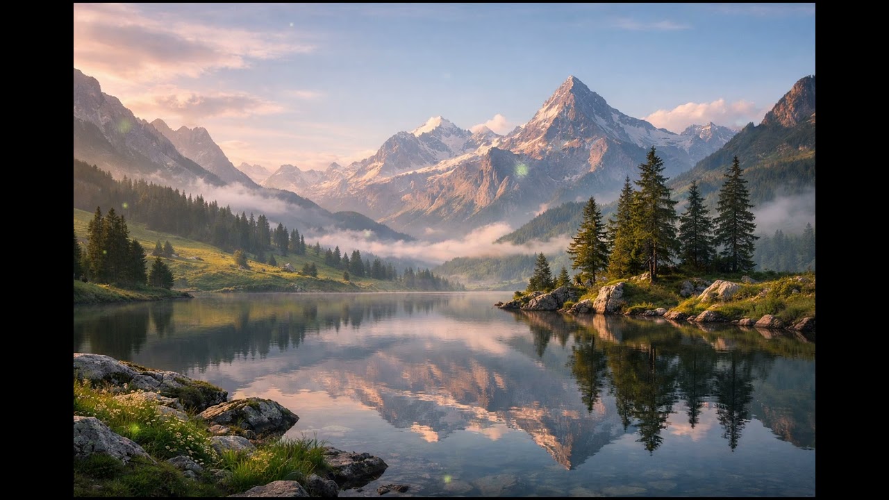 1 Hour Mountain Meditation 🌄 Deep Relaxing Music for Sleep, Stress Relief & Inner Peace
