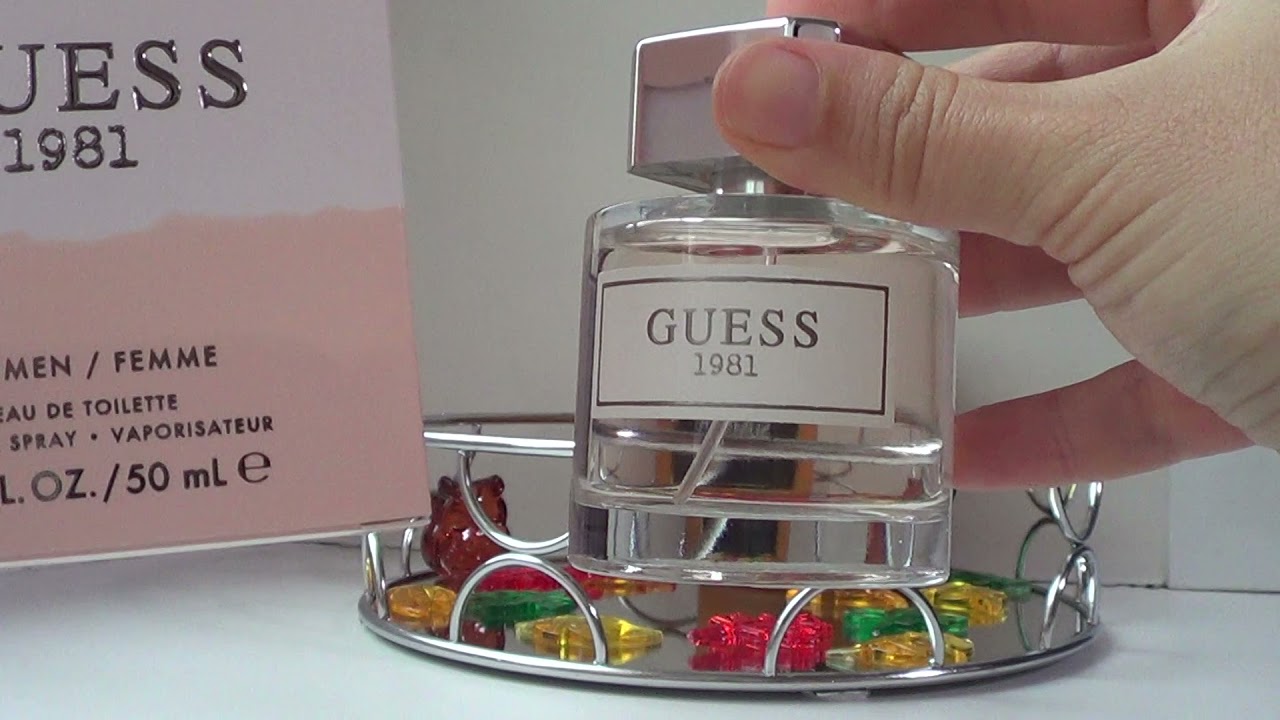 Первое впечатления. Тестирую аромат GUESS 1981