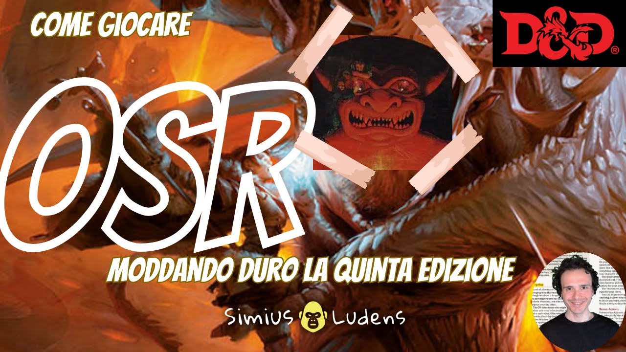 COME GIOCARE OSR con le REGOLE DI D&D 5e 2014