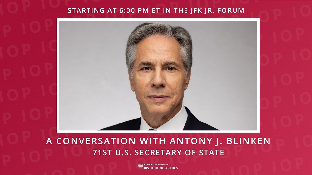 A Conversation with Antony J. Blinken, 71st U.S. Secretary of State