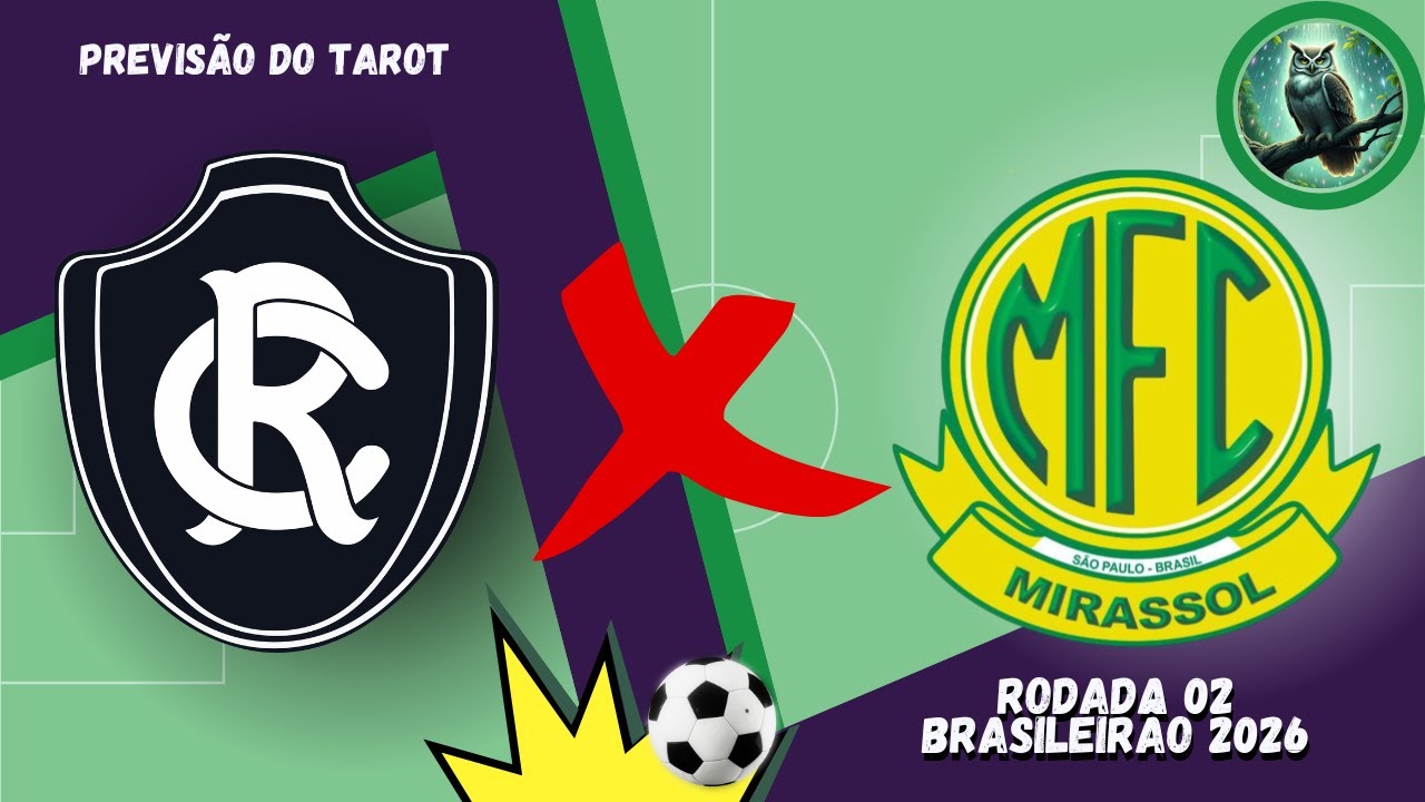 ⚽️ REMO X MIRASSOL: TAROT REVELA QUEM VENCE O JOGO!