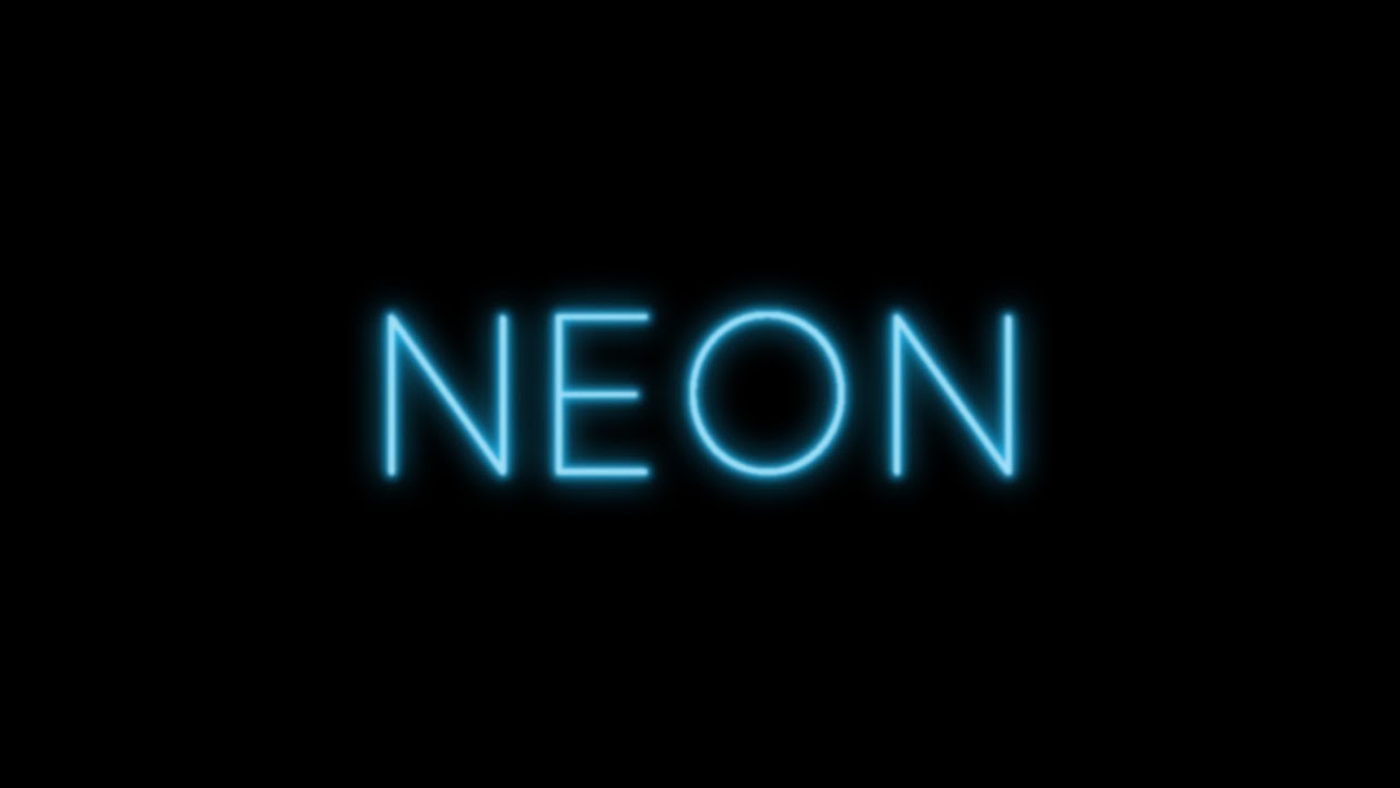 How to Create a Neon Text Effect in Adobe Illustrator - Urdu / Hindi Tutorials