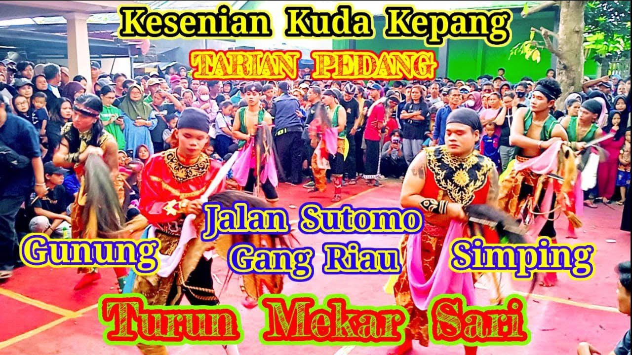 Tari Pedang,Detik_Detik Bikin Keributan,Ebeg Turun Mekar Sari,,Gang Riau Jln Sutomo Gunung Simping..