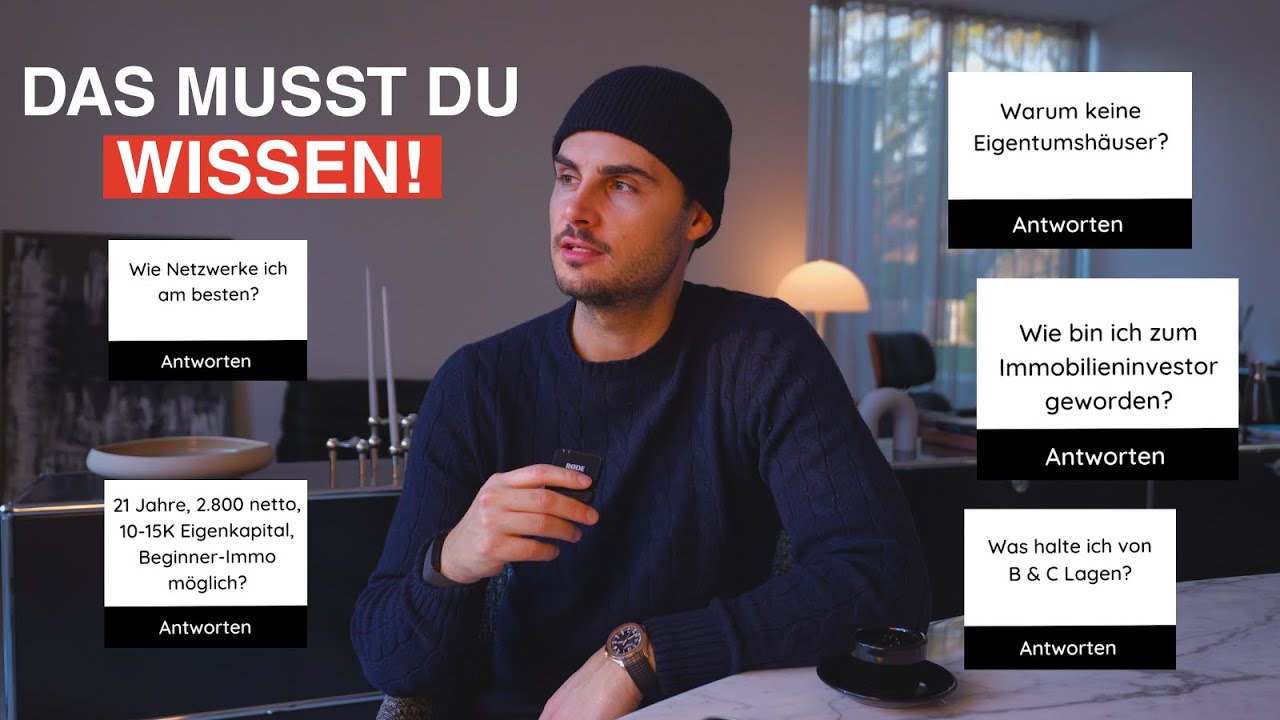 Immobilieninvestor beantwortet eure Fragen! Q&A
