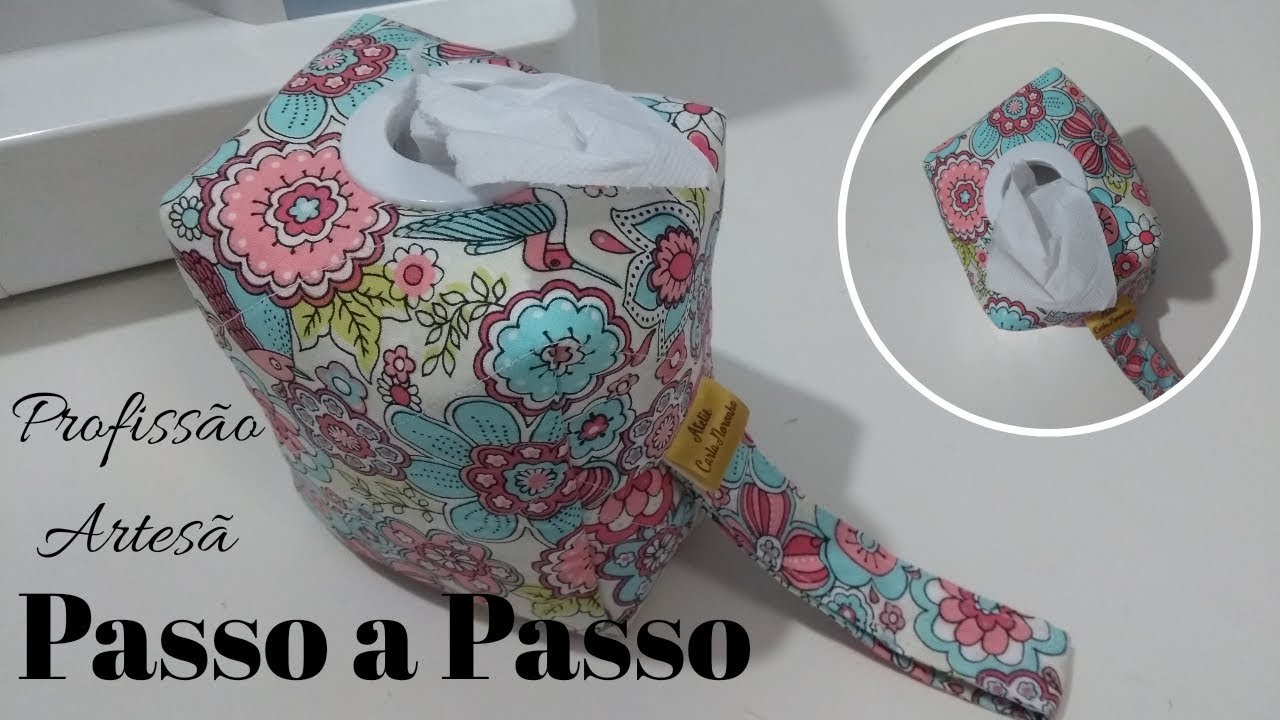 Porta Papel Higiênico Quadrado PASSO A PASSO FÁCIL