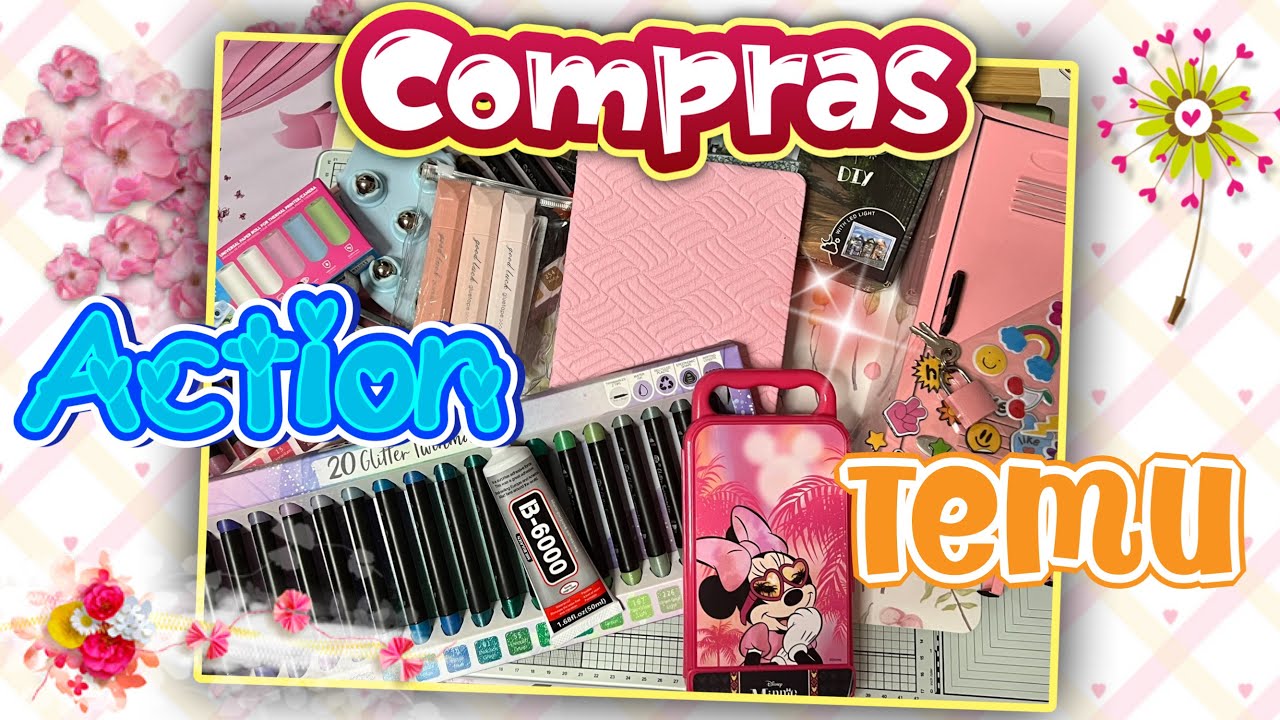 Compras en ACTION, TEMU 🛍️💗