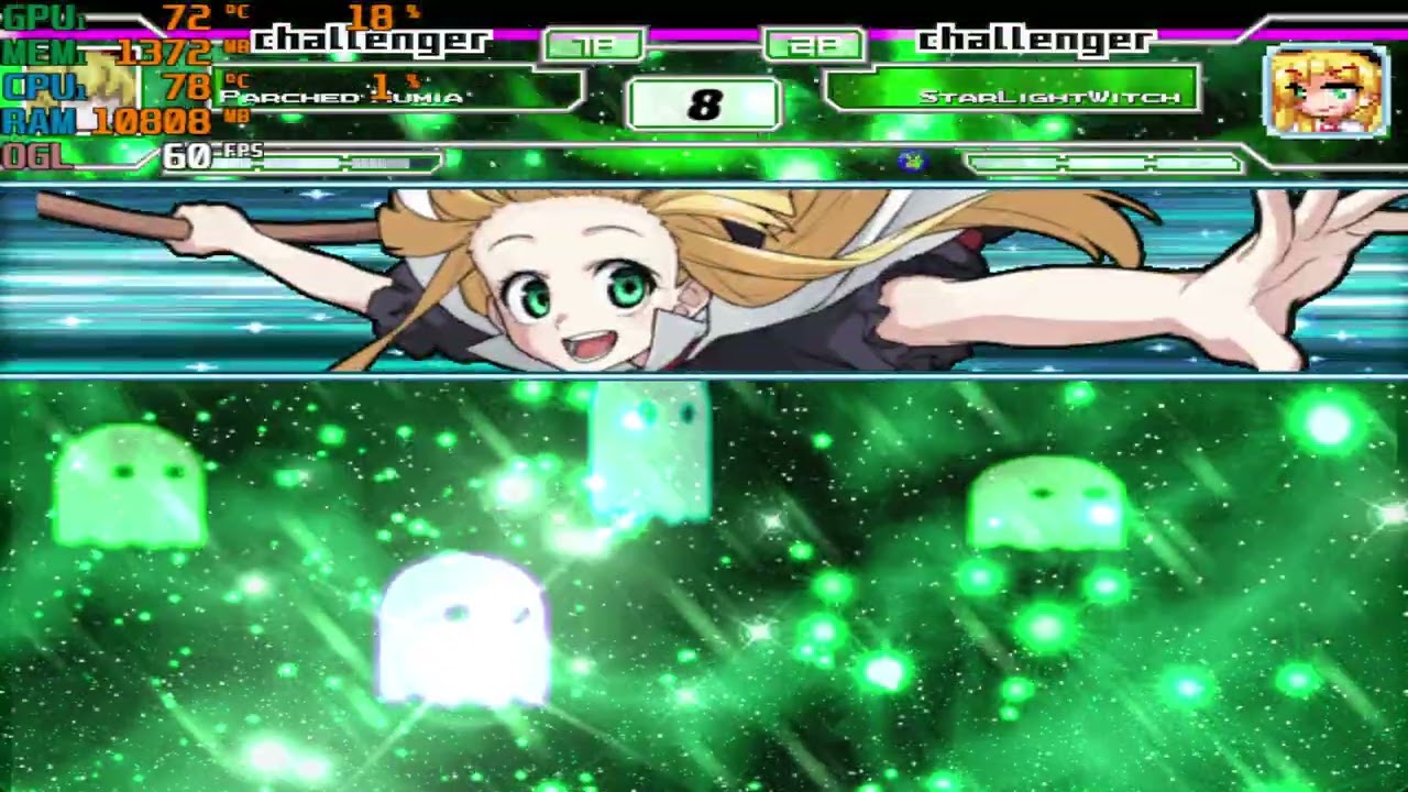mugen 1.1 imt green parched rumia vs starlight witch