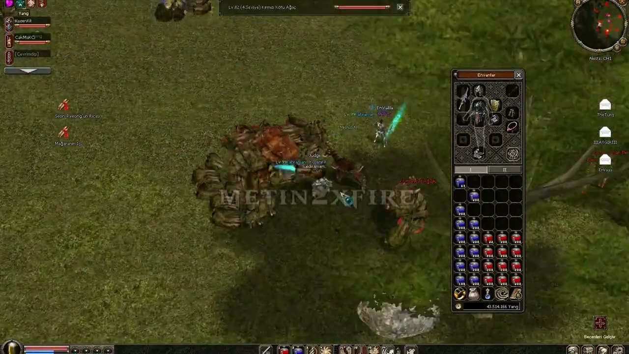 KuzenKit Vs MrPuS | Metin2TR. Alesta 2011 #metin2 #metin2tr #metin2alesta