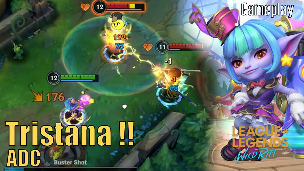 Wild Rift Tristana & Seraphine vs Vayn & Sonna Dragon lane (S)