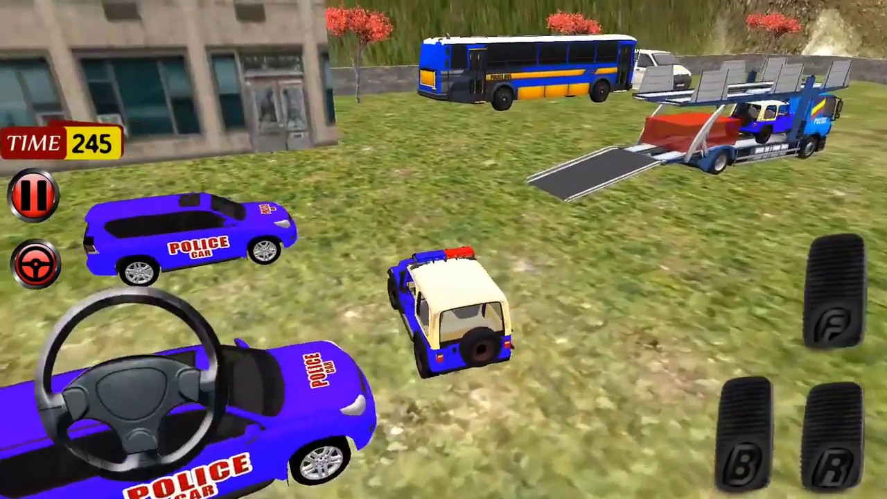Police Car Offroad Transport Truck (Realistic Vehicules Police) Android/ios Gameplay 2018