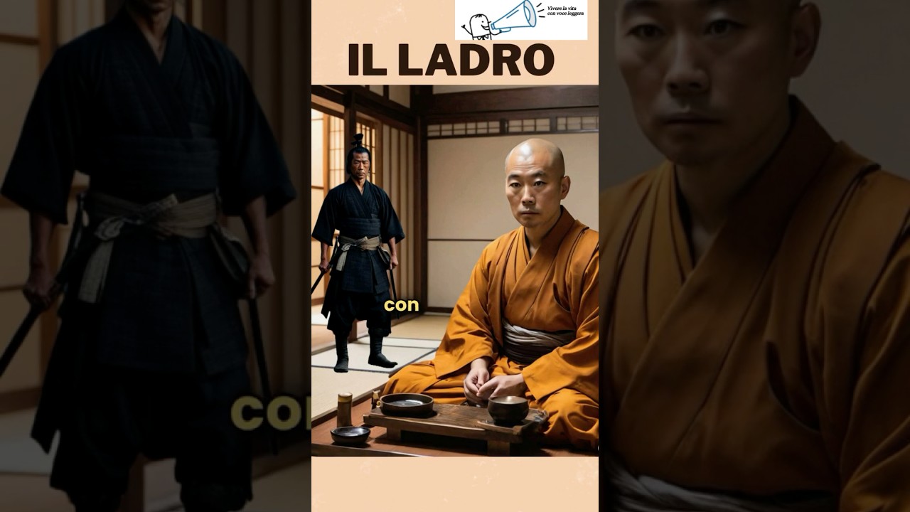 Il ladro, una storia per pensare. #zen  #pensare  #perdono