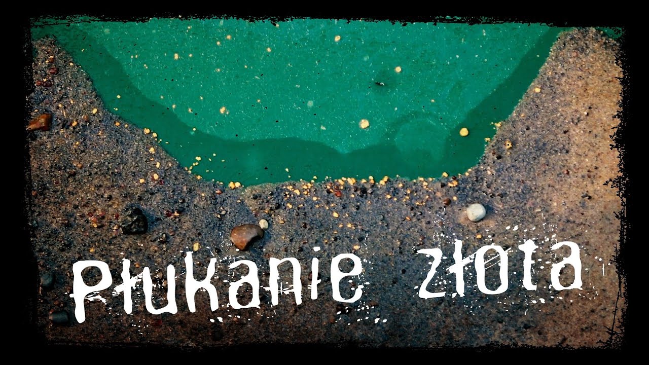 W poszukiwaniu skarbów natury - Płukanie złota / nowe miejsce / sprawdzanie rzeki / złoto /