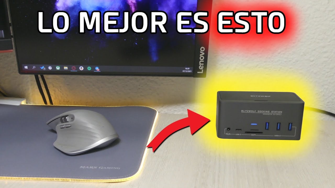 Esto es lo MEJOR de mi ordenador | El DOCK DEFINITIVO USB