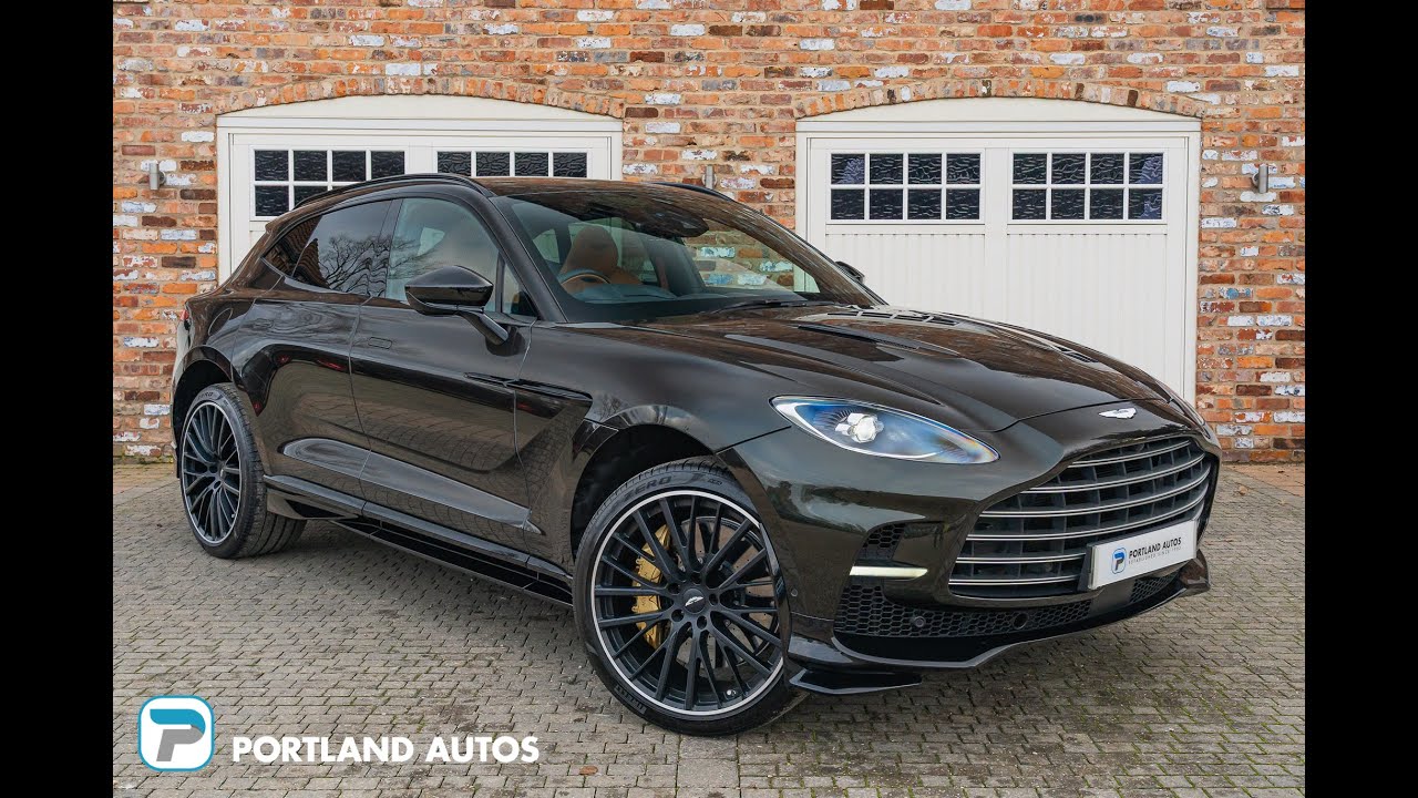 2023/73 ASTON MARTIN DBX 707 IN SPECIAL ORDER MINOTAUR GREEN METALLIC  WITH OXFORD TAN LEATHER