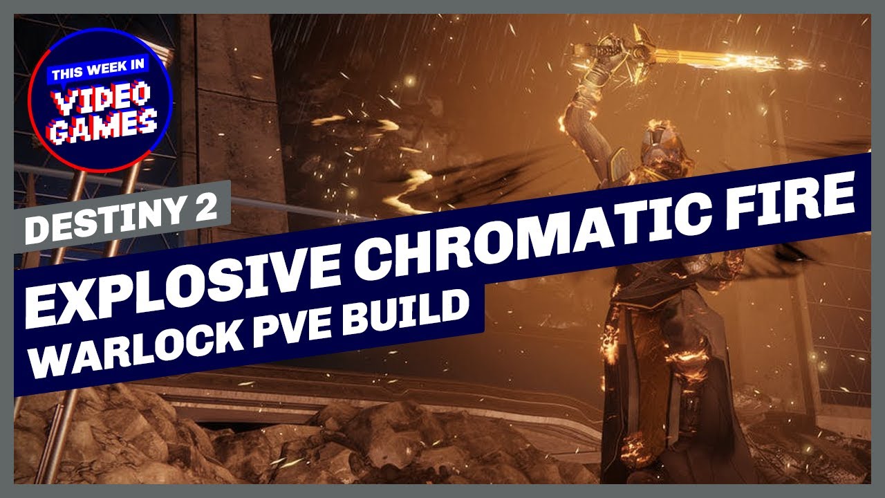 Destiny 2 - Chromatic Fire Warlock PVE Build For Massive Damage and Explosive Gameplay!