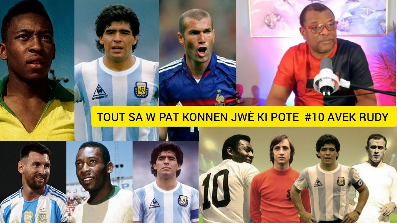Rudy fè yon bel analiz importance jwè ki pote #10  genyen nan football mondial & evolusyon jwèt la 